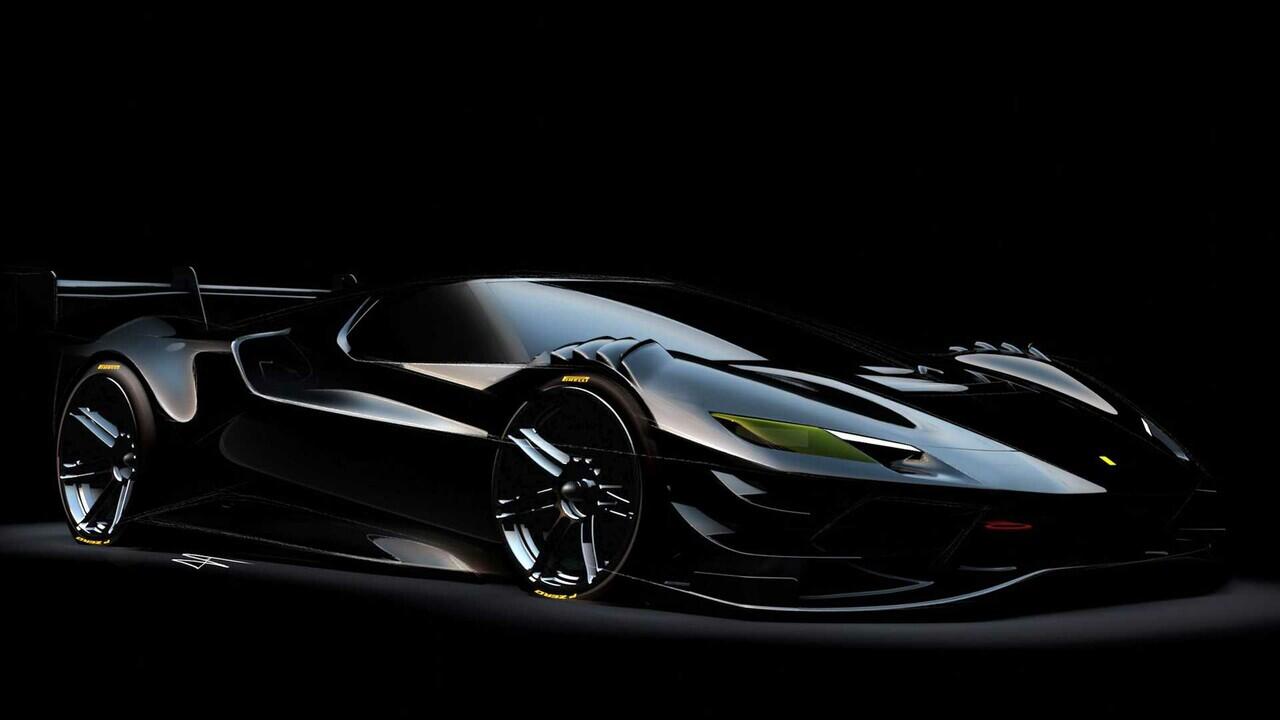 First Ferrari 296 GT3 Design Sketches Tease