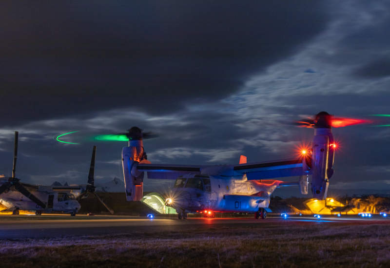 Pesawat MV-22B Osprey Milik Marinir US Jatuh di Norwegia