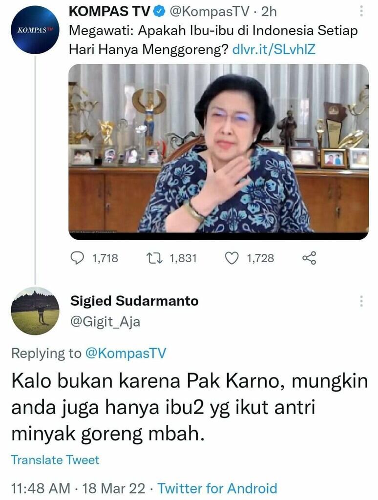 Megawati Pernah Kritik Jokowi soal Minyak Goreng Mahal, Kini Heran Ibu-ibu Berebutan