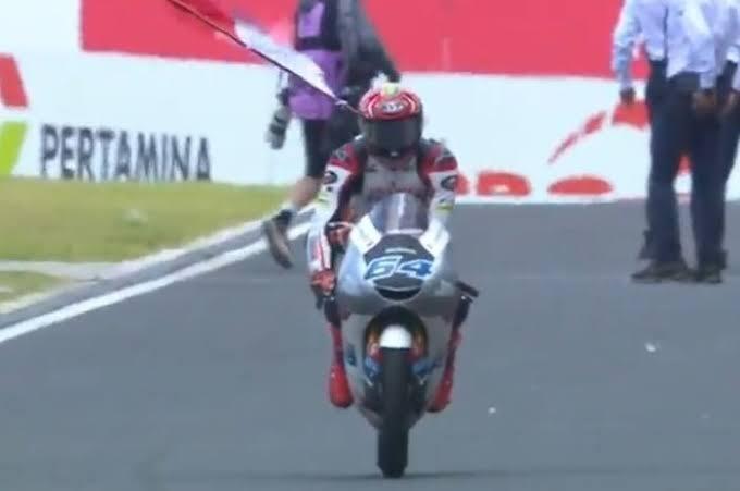 Mario Aji, Di Sircuit Mandalika! Super Mario Raih Point, Namun Keteran Di Race