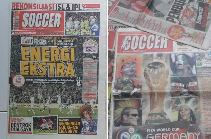 Melihat Kembali Tabloid Soccer, Tabloid yang Temani Pecinta Sepakbola di Era 2000an