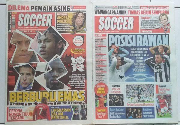 Melihat Kembali Tabloid Soccer, Tabloid yang Temani Pecinta Sepakbola di Era 2000an