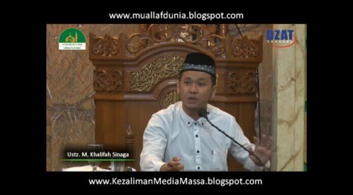 Waduh! Ustadz Khalifah Sinaga: Orang Kristen Mukanya Jelek-Jelek Karena Makan Babi 