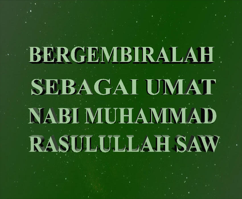 (Kumpulan Thread2) Kumpulan Trit2 ttg Nabi Muhammad SAW dari Saya. Yok Mari...!