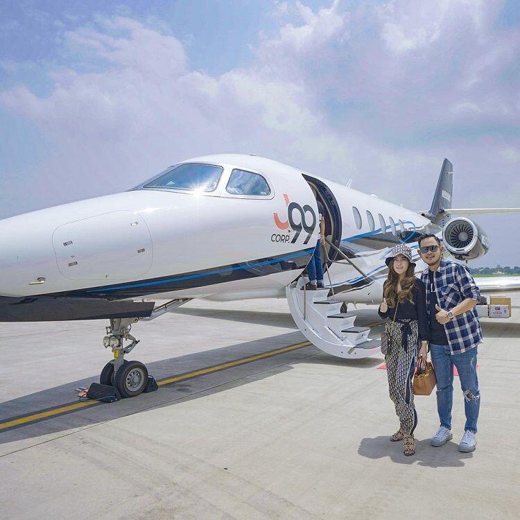 Sukses Bisnis Kosmetik MS GLOW, Juragan99 Beli Jet Pribadi untuk Kado Pernikahan