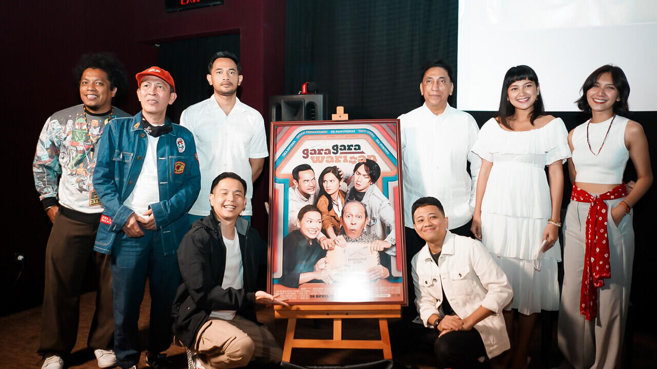 Film Drama Komedi Perdana Muhadkly Acho, 'Gara-Gara Warisan' Tayang Lebaran Tahun Ini
