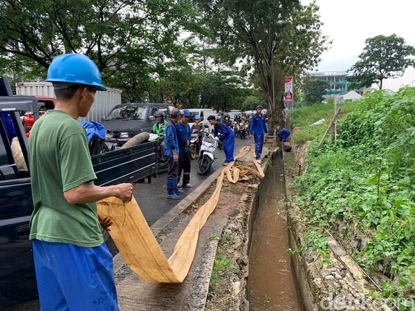 Warga Harap Problem Banjir di Sumur Resapan Jl Karang Tengah Jaksel Tuntas