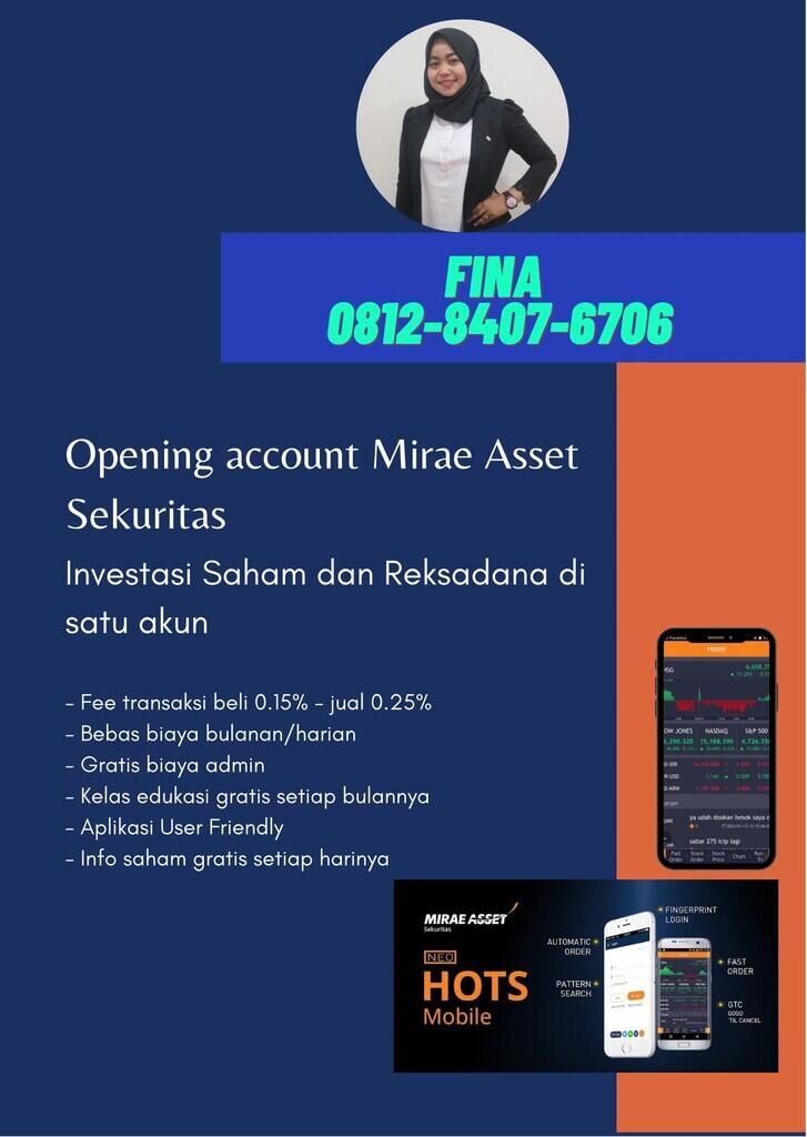 &#91;BROKER&#93; Bagaimana Isi Rekomender Opening Online Mirae Asset Sekuritas ?