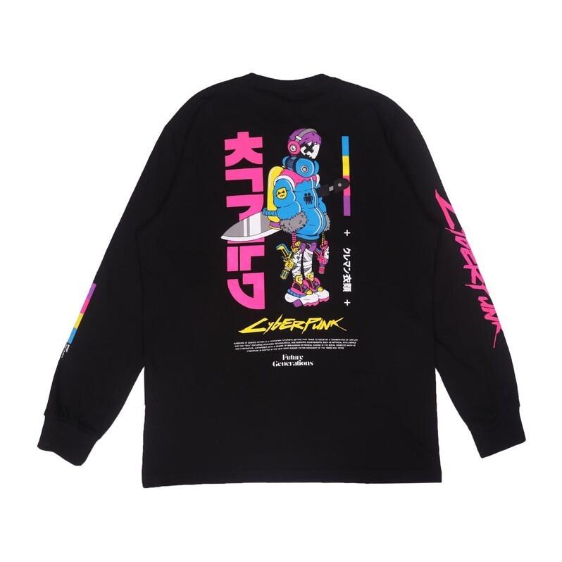 10 Rekomendasi T-shirt Long Sleeve Warna Hitam Buatan Brand Lokal yang Bagus