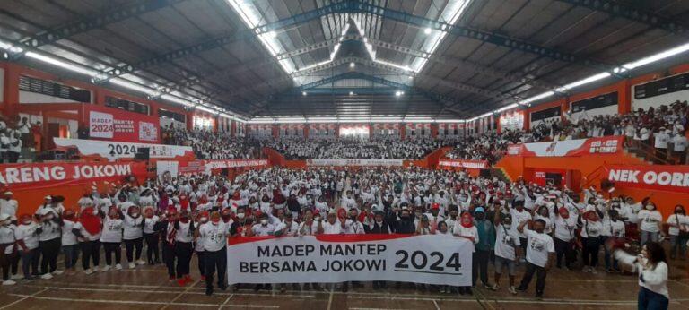 Kerja Untuk Rakyat, Relawan Banyumas Satu Komando Madep Mantep 2024 Bersama Jokowi