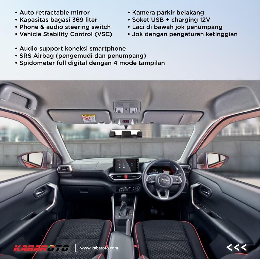 Daihatsu Rocky Dibekali Beragam Teknologi Canggih, Apa Saja?