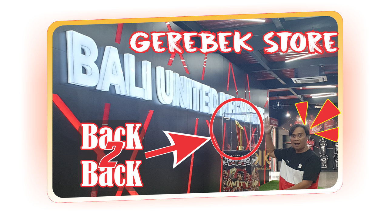 Megah Banget Bali United Mega Store Bali