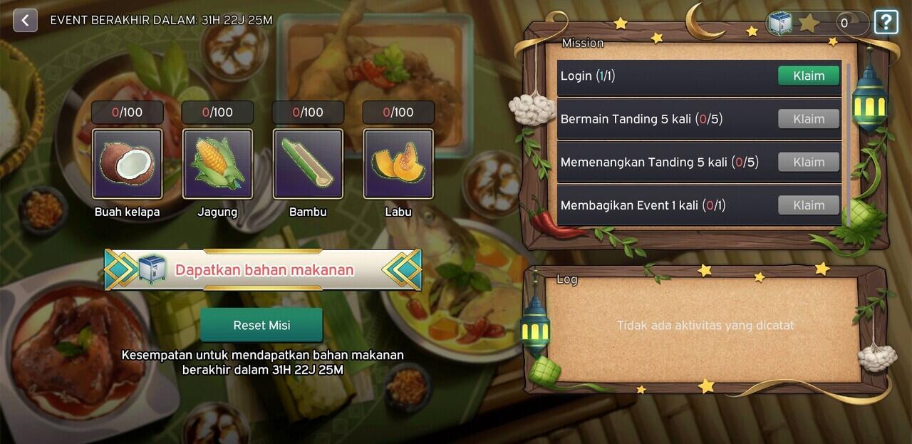 Lokapala in game event, &quot;“Vyana’s Flight – Nusantara Lebaran Delicacies” telah hadir!