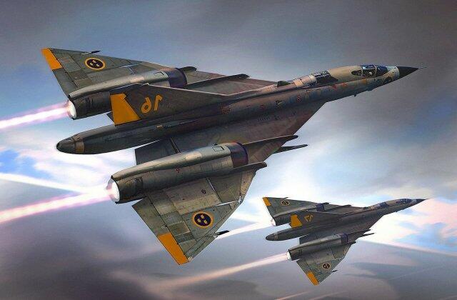 Saab A-36 | Pesawat Bomber Pembawa Senjata Nuklir Buatan Swedia yang Batal Diproduksi