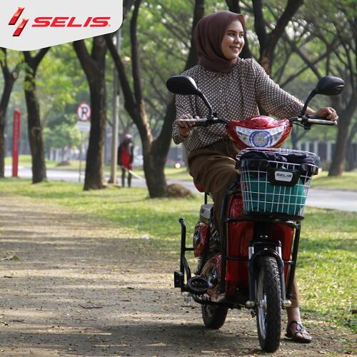 Sepeda Listrik Selis Tipe Murai, Kombinasi Motor-Sepeda untuk Bunda Yang Berjiwa Muda