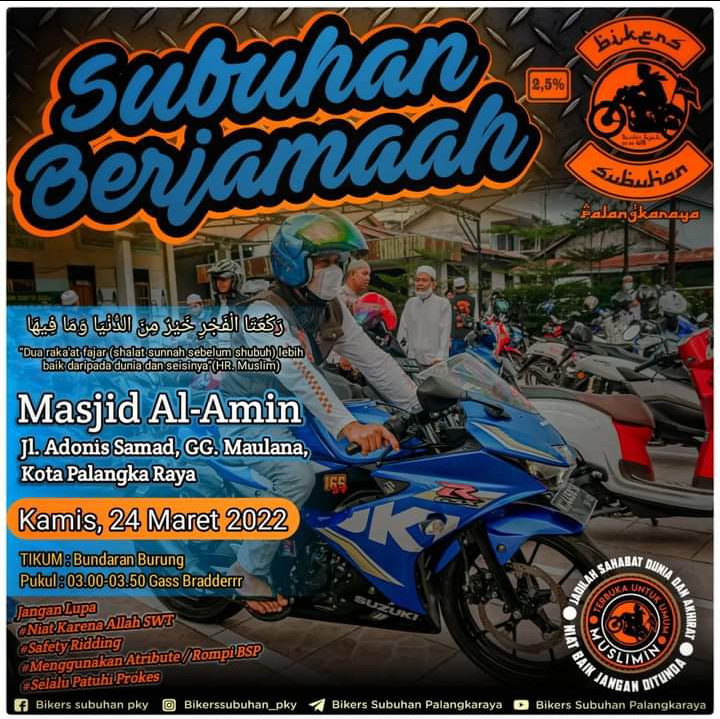Touring Sambil Dakwah, Bikers Subuhan Ini Lakukan Perjalanan #BikinBanggaIndonesia
