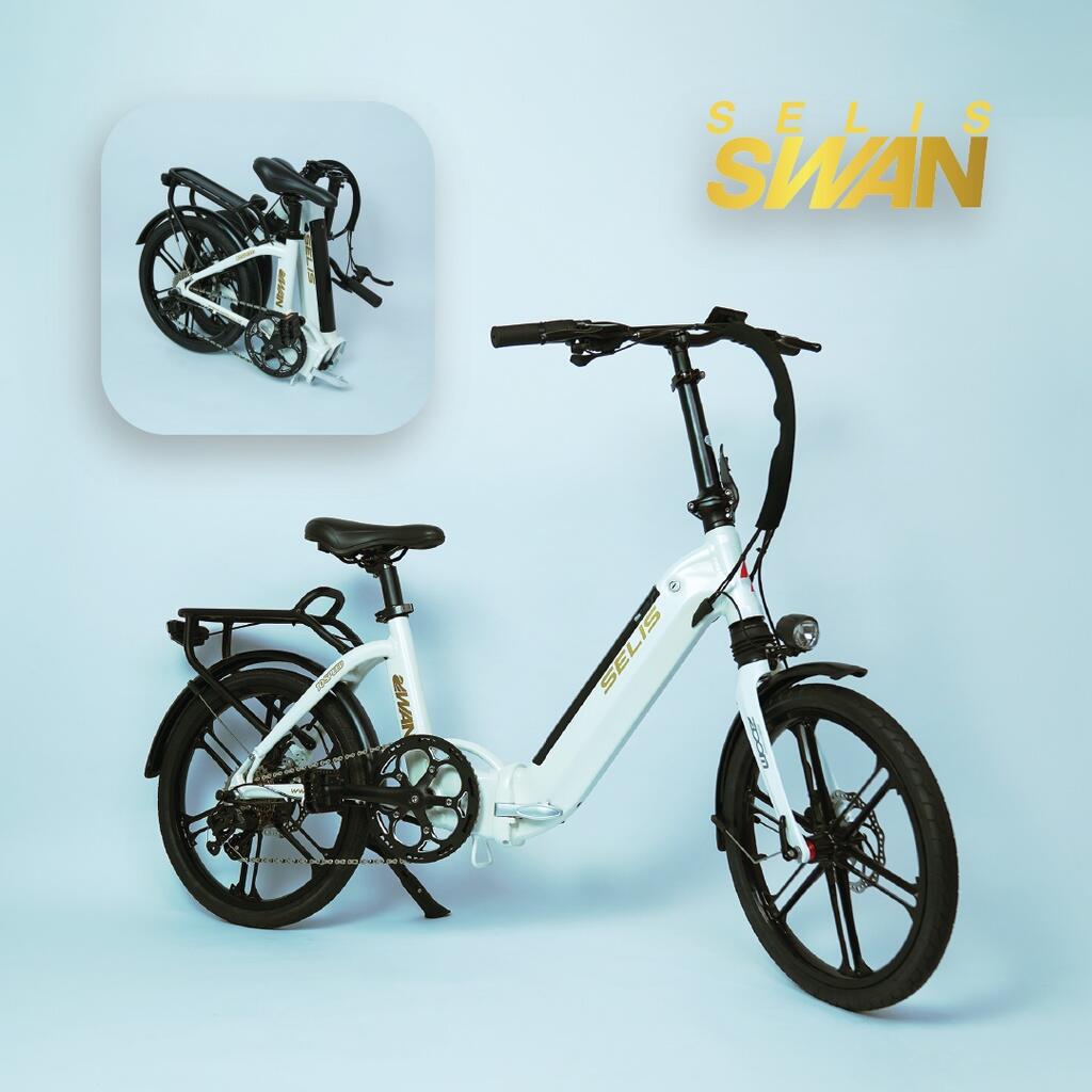 Dinamis & Futuristik! Sepeda Listrik Selis Tipe SWAN Dapat Menjadi E-Bike Pilihan