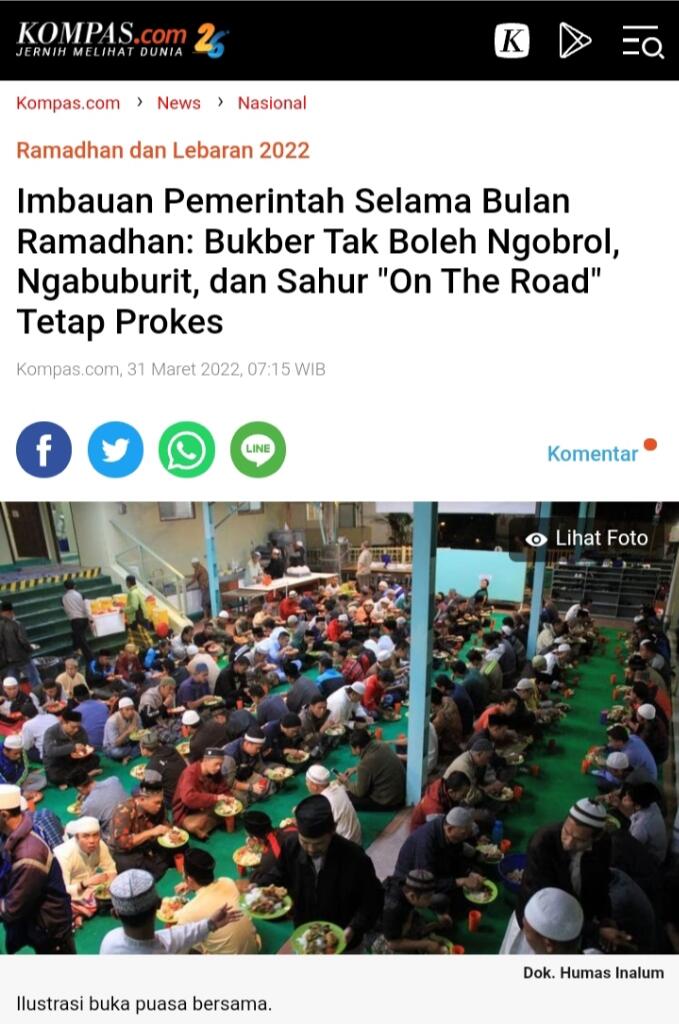 Boleh Bukber Tapi Ngga Boleh Ngobrol ?