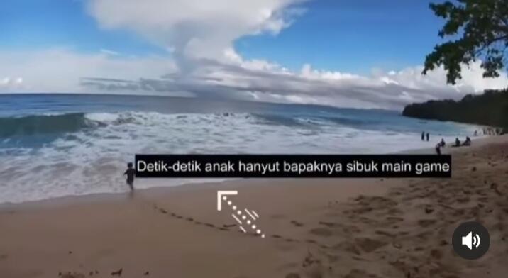 Hati-hati Saat Bawa Anak ke Pantai, Orang Tua Teledor Nasib Nahas Bisa Terjadi