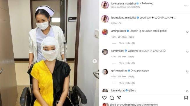 Usai Operasi, Lucinta Luna: Muka Aku Sempurna Banget