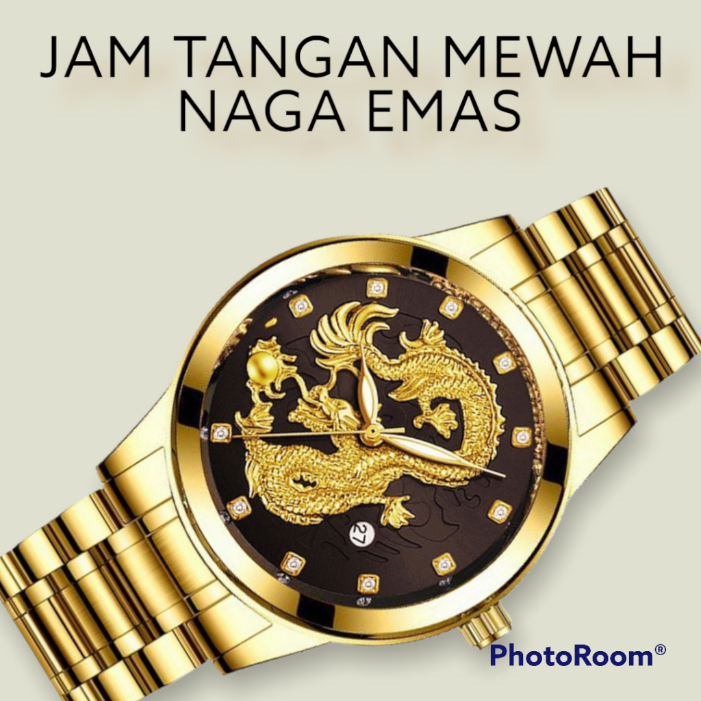 🔴089-606-4000-80 JAM TANGAN MEWAH NAGA EMAS🔴 | GRATIS ONGKIR SELURUH INDONESIA 