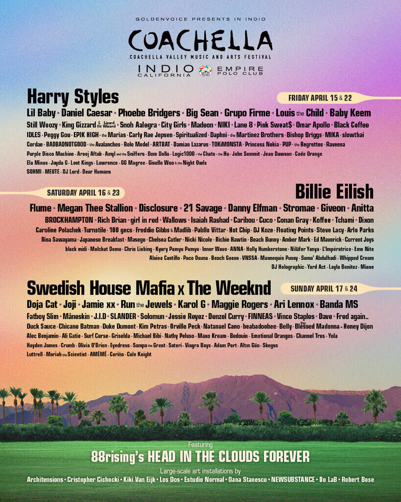 Coachella, Festival Musik Terbesar Hadir Lagi Tahun Ini!