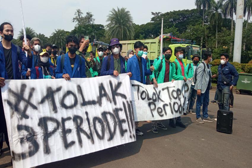 Rute Demo Mahasiswa 11 April 2022