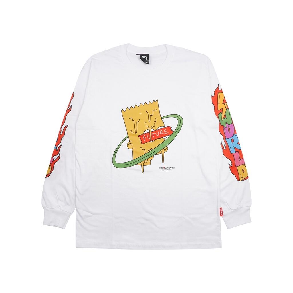 10 Rekomendasi T-shirt Long Sleeve Warna Putih Brand Lokal yang Keren