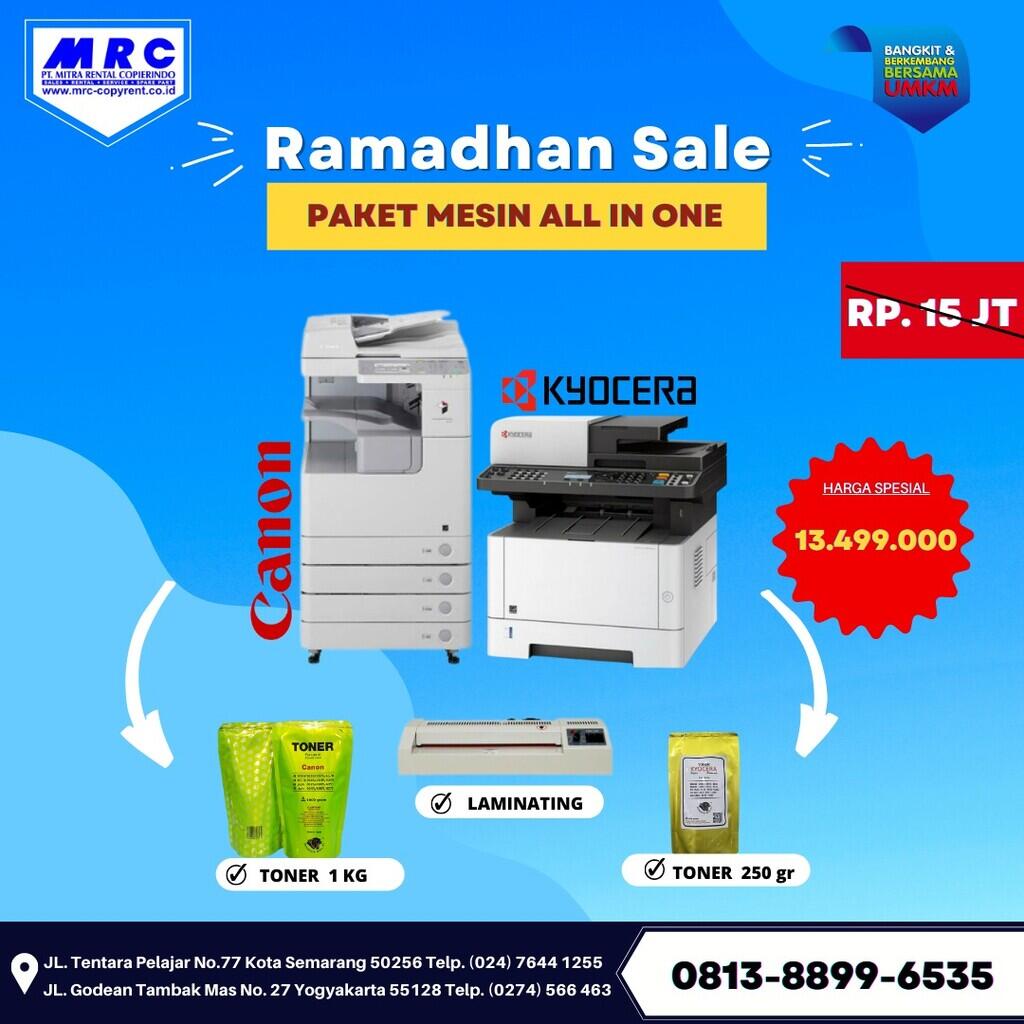 RAMADHAN SALE !!!!!! Paket Mesin All In One ............