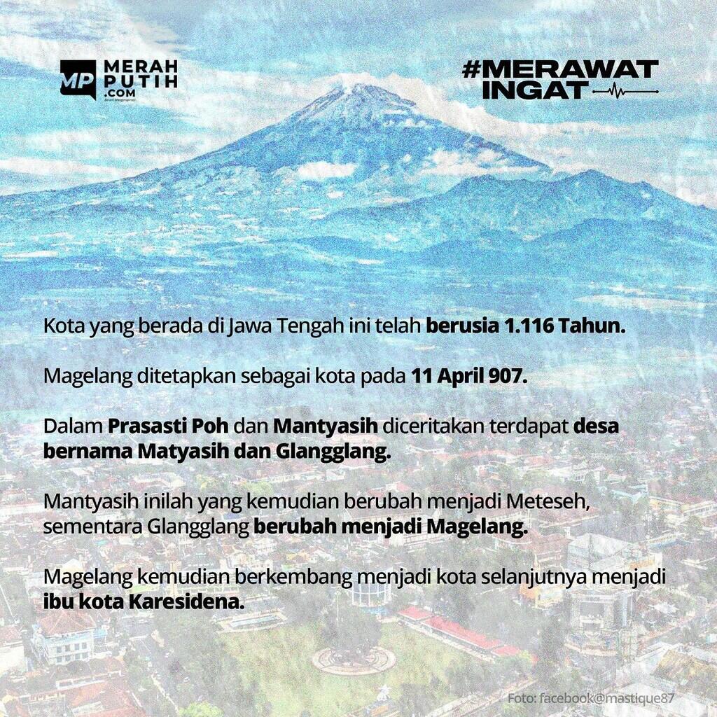 Magelang, Salah Satu Kota Tertua di Indonesia