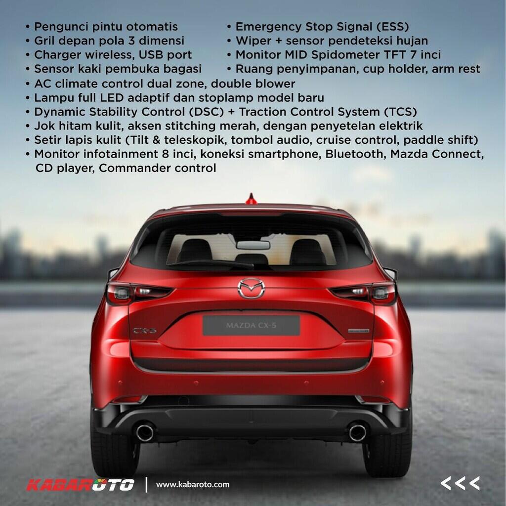 New Mazda CX-5 Tampil Lebih Elegan Dan Sporty