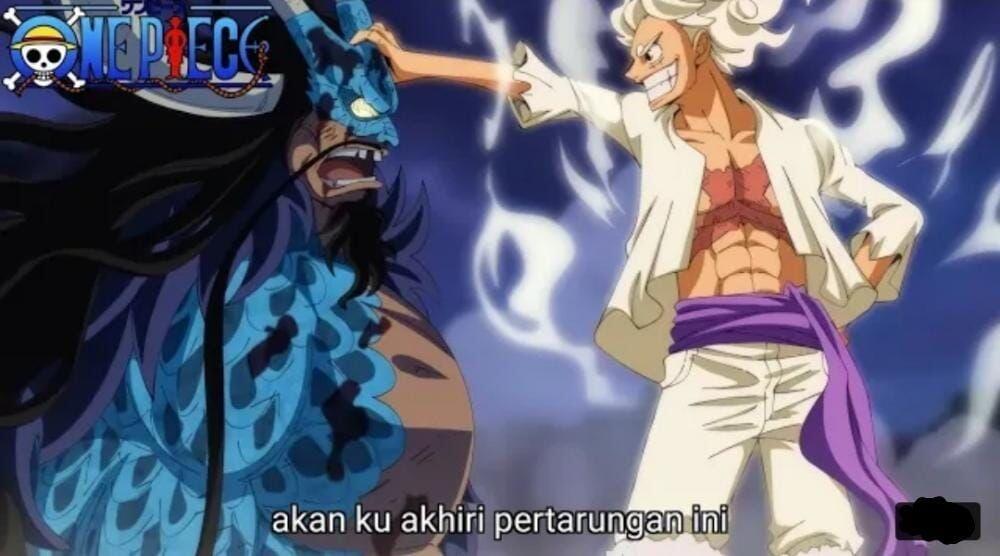 Prediksi One Piece Chapter 1047, Tombak Petir Luffy Akan Menumbangkan Kaido
