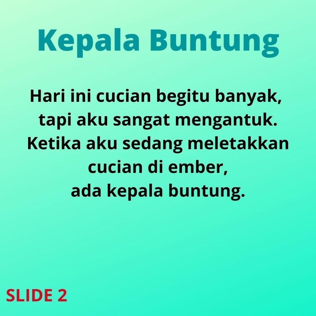 Paranormal Experience, Kepala Buntung