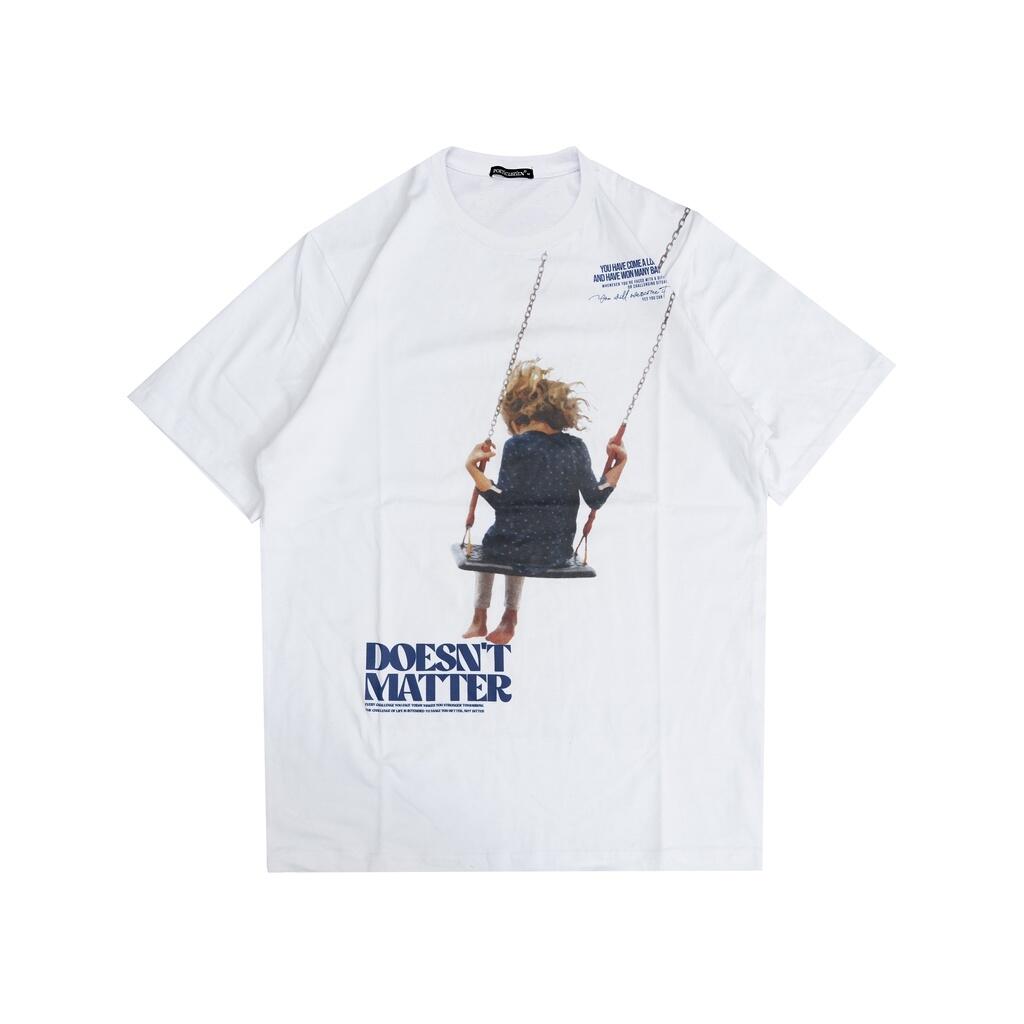 10 Rekomendasi Kaos Oversized Warna Putih Brand Lokal yang Kece