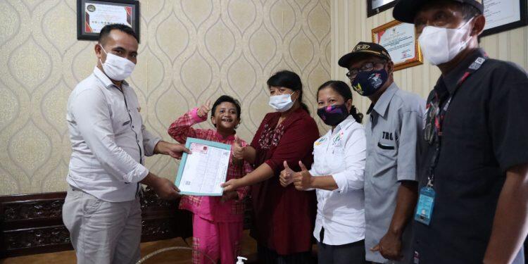 Dispendukcapil Kota Kediri Jemput Bola Lakukan Pendataan KIA Anak Berkebutuhan Khusus