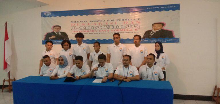 MILENIAL JAKARTA FOR FORMULA E MELAUNCHING SAYEMBARA SAYA FORMULA E DI JAKARTA