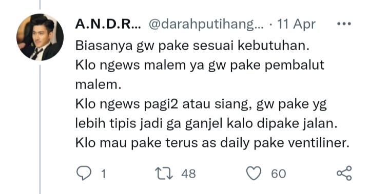 Pembalut Untuk Pria, Beginilah Cerita Aneh Dari Seorang Netizen