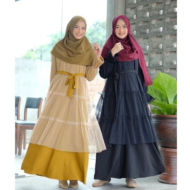 10 Rekomendasi Gamis Lebaran di Shopee yang Bagus, Harga 100 Ribuan