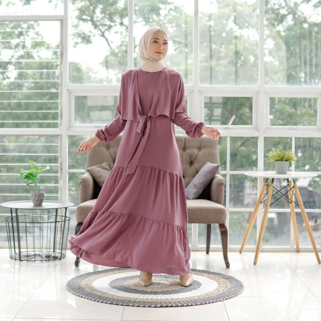 10 Rekomendasi Gamis Lebaran di Shopee yang Bagus, Harga 100 Ribuan