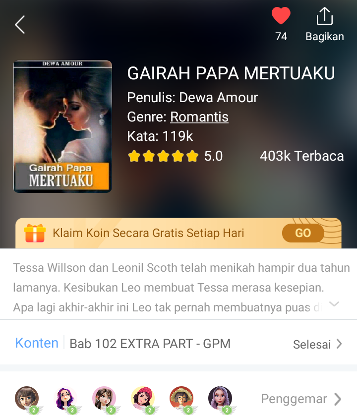 Mengulik Novel Terbaru Dewa Amour Berjudul "Gairah Papa Mertuaku" Bongkar Tuntas!