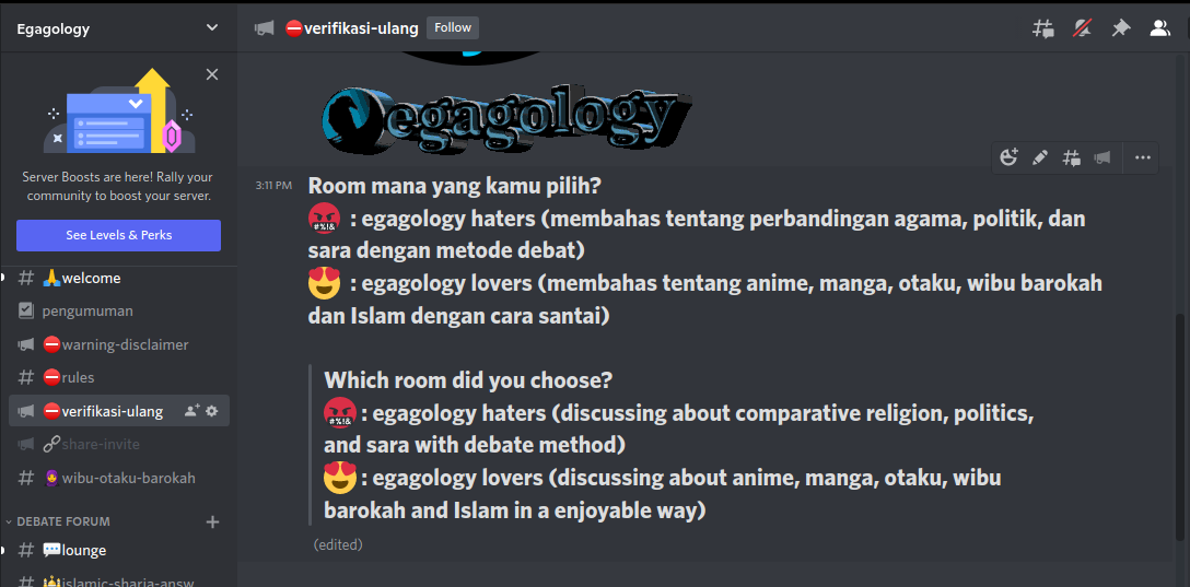 &#91;OFFICIAL&#93; DISCORD SERVER (DEBATE FORUM + OTAKU CORNER)