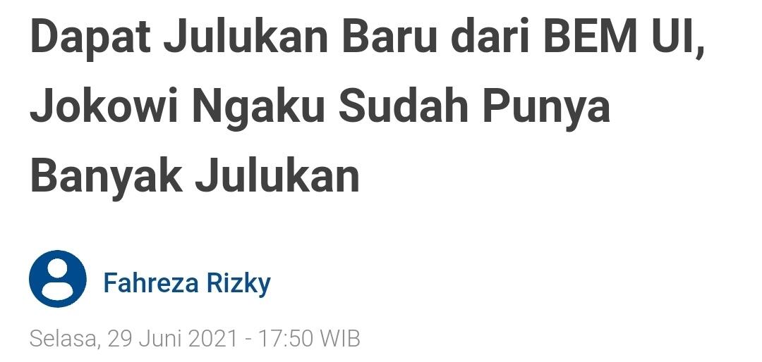 6 Presiden RI Sudah Punya Julukan, Netizen Mulai Mikir buat Jokowi, Jawabannya..