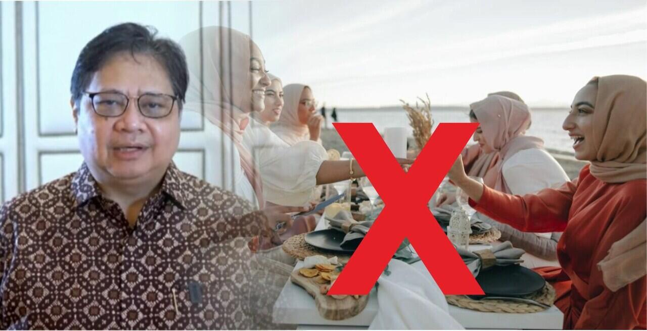 Menko Perekonomian: Kegiatan Halal Bihalal Digelar Tanpa Makan Dan Minum