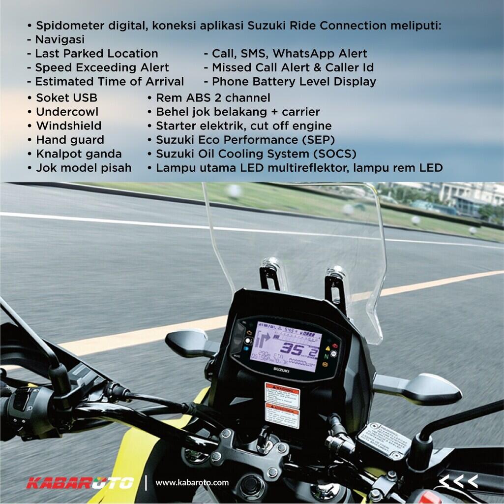 Suzuki V-Storm SX 250 2022 Meluncur Di India