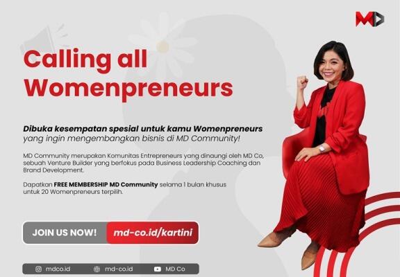 Hari Kartini, Merry Riana Support Pengusaha Wanita melalui MD Community!