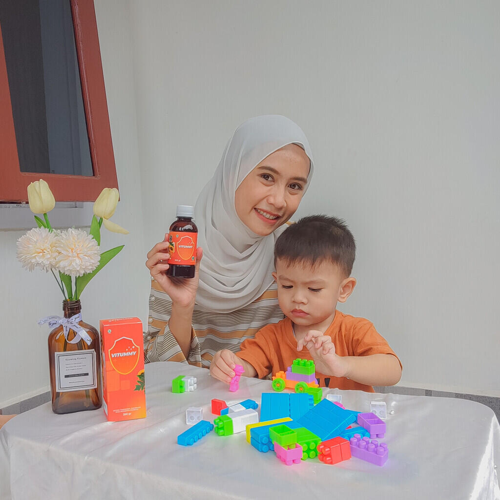 Terimakasih Madu Vitummy, Anak Saya Lahap Makan & Bebas Cacingan