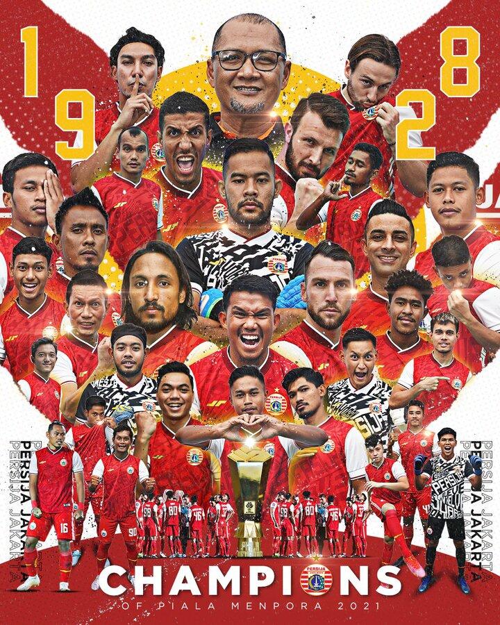 Setahun Berlalu, Dimana Para Pemain Persija yang Menjuarai Piala Menpora 2021 Kini?