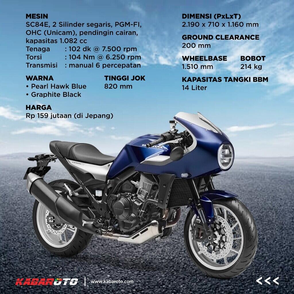 Intip Spesifikasi Honda Hawk 11