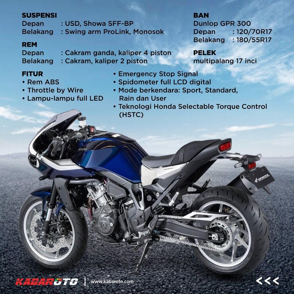 Intip Spesifikasi Honda Hawk 11