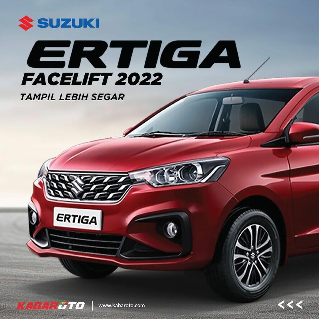 Suzuki Ertiga Facelift 2022 Hadir Di India, Ubahan Minor Fitur Lebih Banyak